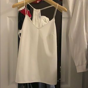 Zara white tank top Medium